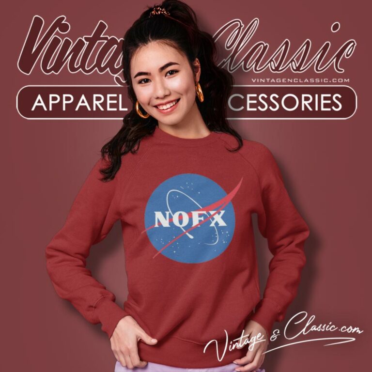 Nofx Nasa Crest Sweatshirt Nofx Nasa Crest Sweatshirt