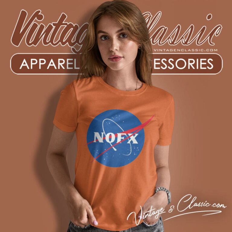 Nofx Nasa Crest Women T Shirt Nofx Nasa Crest Women T Shirt