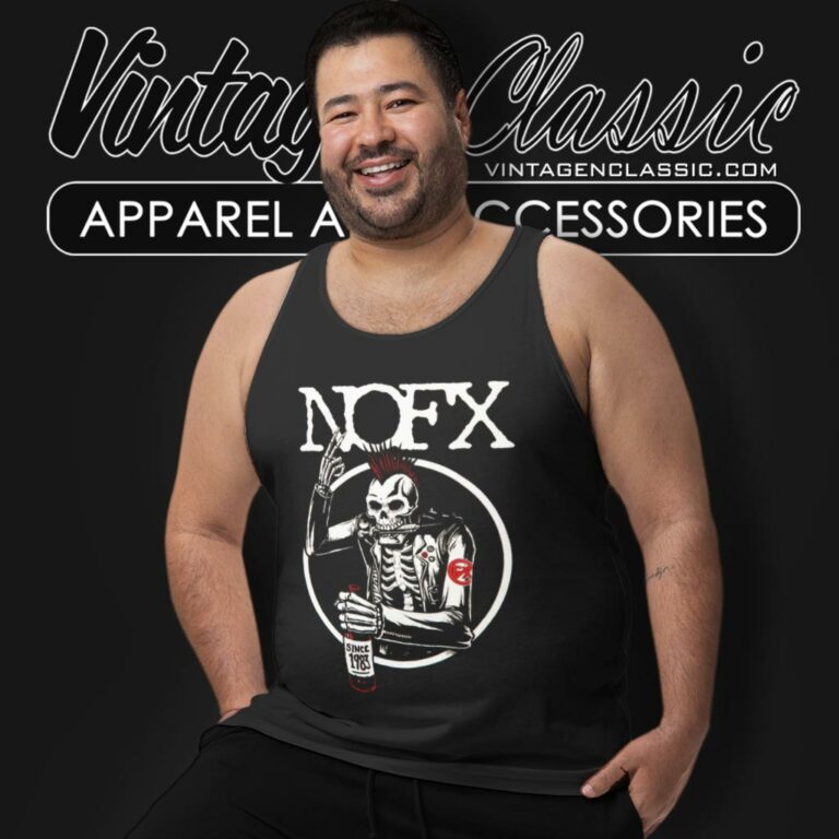 Nofx Ola Skull Tank Top Racerback Nofx Ola Skull Tank Top Racerback
