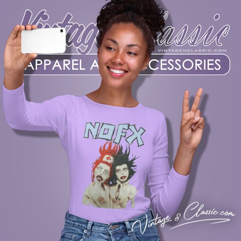 Nofx Pump Up The Valuum World Long Sleeve Tee Nofx Pump Up The Valuum World Long Sleeve Tee