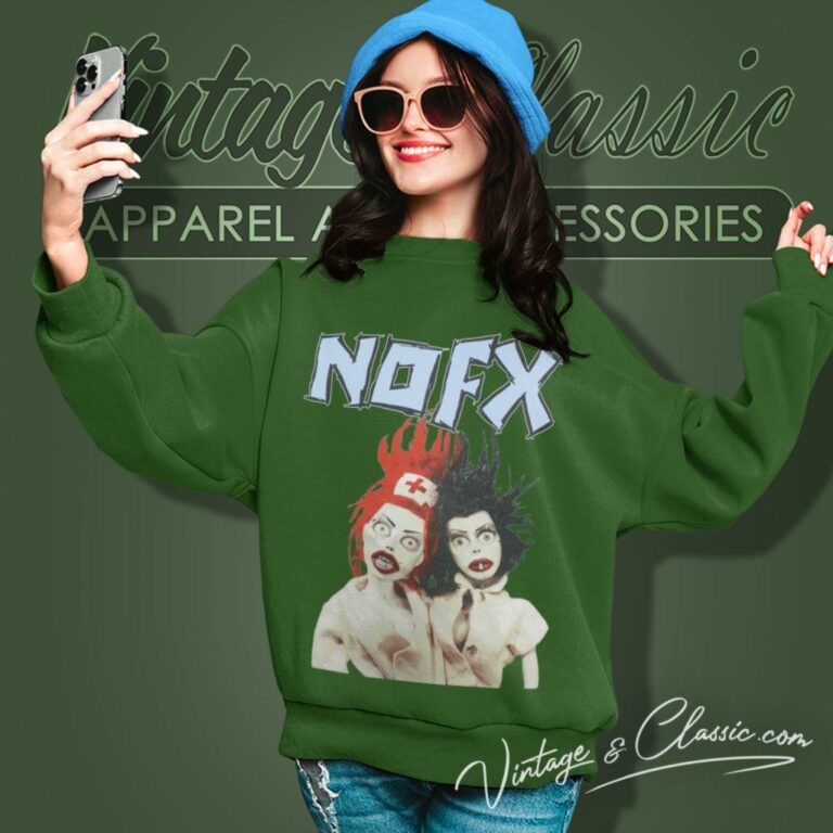 Nofx Pump Up The Valuum World Sweatshirt Nofx Pump Up The Valuum World Sweatshirt