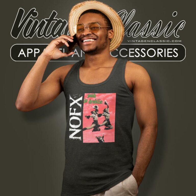 Nofx Punk In Drublic Tank Top Racerback Nofx Punk In Drublic Tank Top Racerback