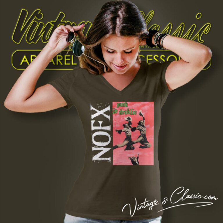 Nofx Punk In Drublic V Neck TShirt Nofx Punk In Drublic V Neck TShirt