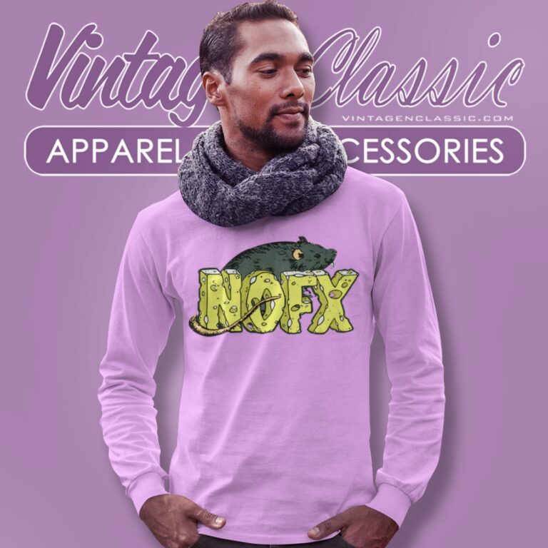 Nofx Rat And Cheese Long Sleeve Tee 1 Nofx Rat And Cheese Long Sleeve Tee 1