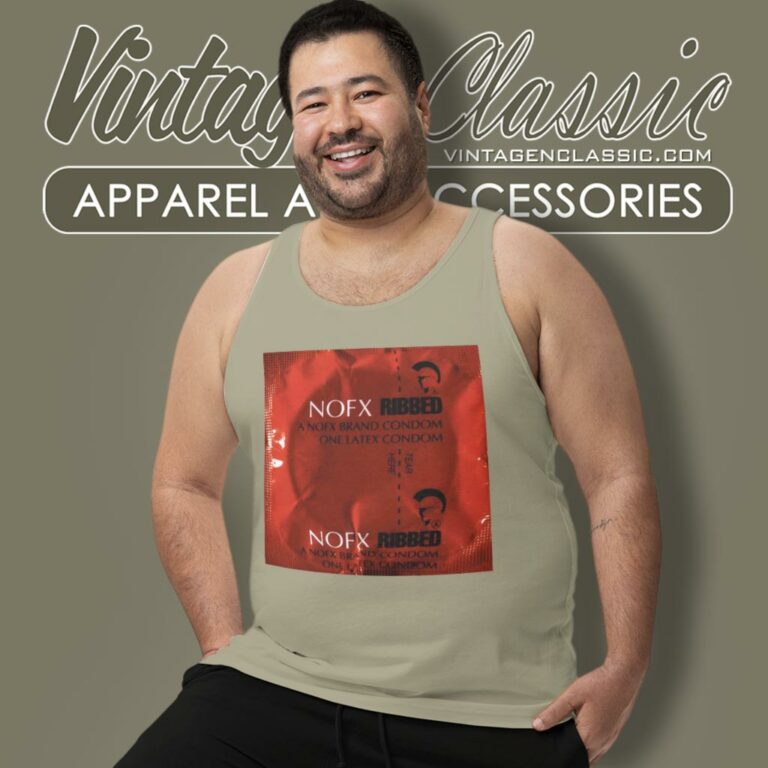 Nofx Ribbed Condom Epitaph Tank Top Racerback Nofx Ribbed Condom Epitaph Tank Top Racerback