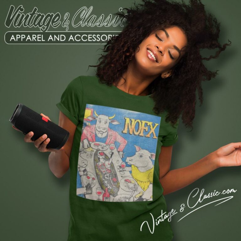 Nofx Ribbed Tour Women T Shirt Nofx Ribbed Tour Women T Shirt