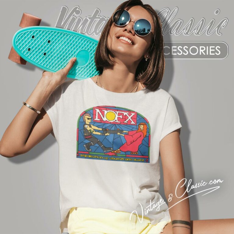 Nofx Separation Women T Shirt Nofx Separation Women T Shirt