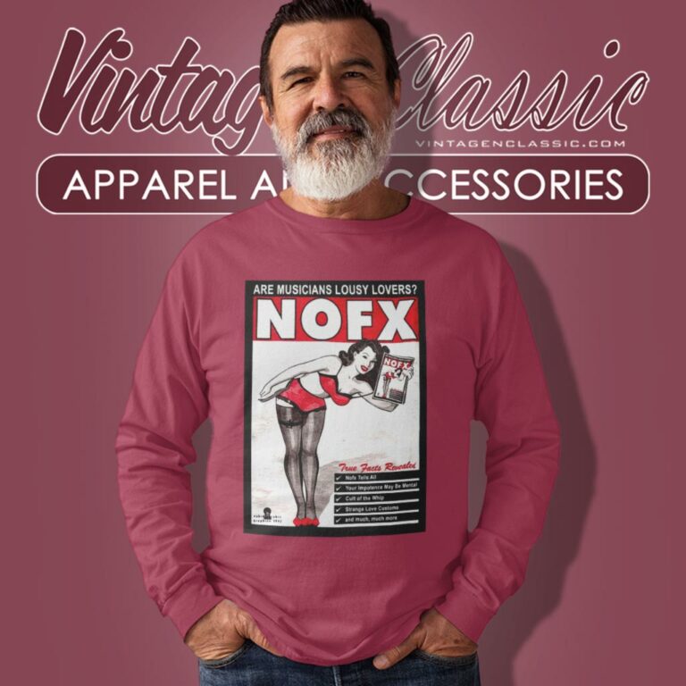 Nofx Shirt Saved My Sex Life Long Sleeve Tee Nofx Shirt Saved My Sex Life Long Sleeve Tee