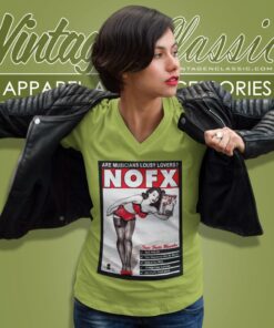Nofx Shirt Saved My Sex Life V Neck TShirt