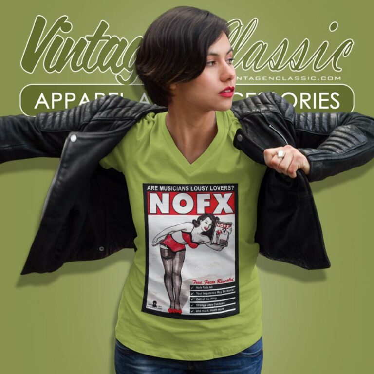 Nofx Shirt Saved My Sex Life V Neck TShirt Nofx Shirt Saved My Sex Life V Neck TShirt