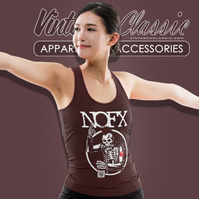 Nofx Since 1983 Tank Top Racerback 1 Nofx Since 1983 Tank Top Racerback 1