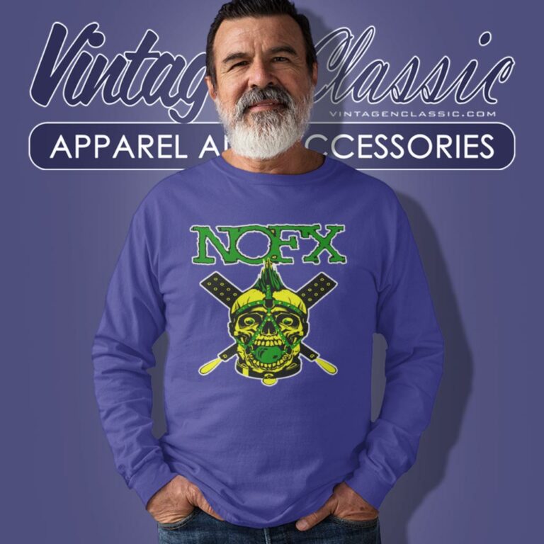 Nofx Skull Logo Long Sleeve Tee Nofx Skull Logo Long Sleeve Tee