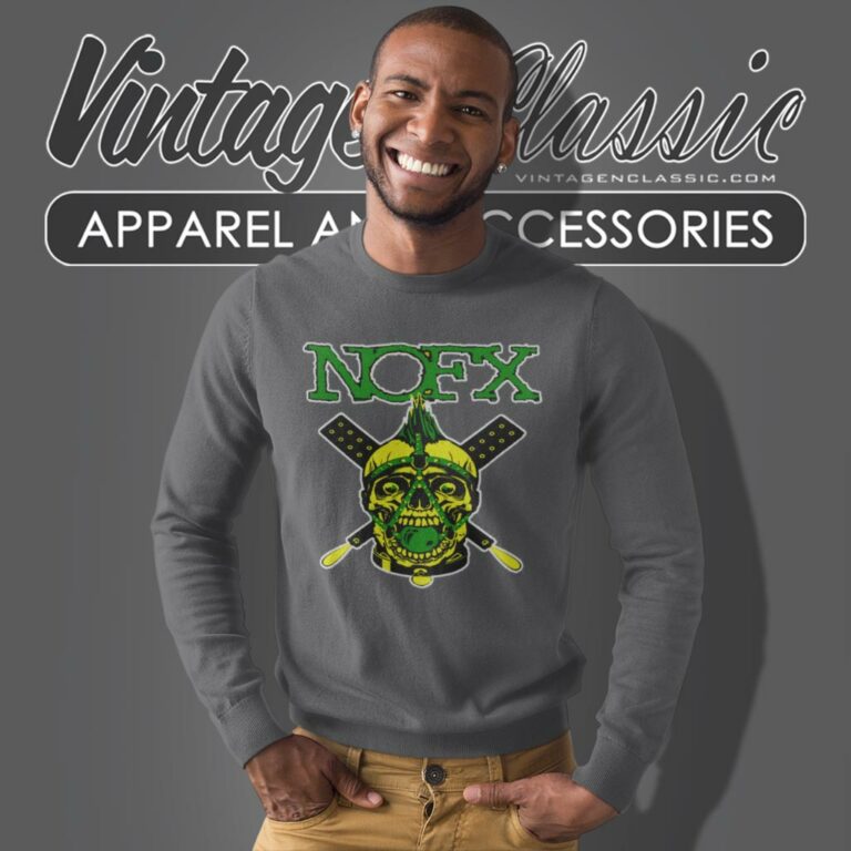 Nofx Skull Logo Sweatshirt Nofx Skull Logo Sweatshirt