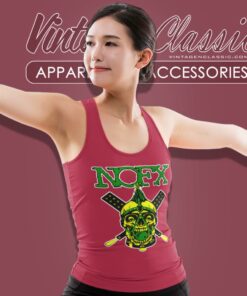 Nofx Skull Logo Shirt 4 Nofx Skull Logo Tank Top Racerback