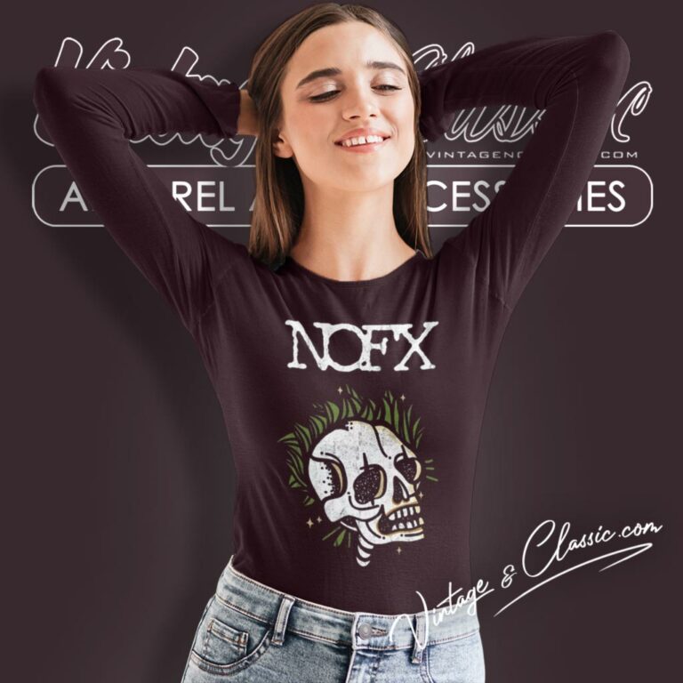 Nofx Skull Punk Long Sleeve Tee Nofx Skull Punk Long Sleeve Tee