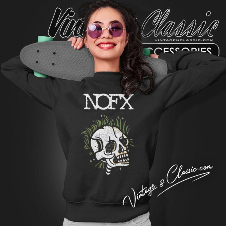 Nofx Skull Punk Sweatshirt Nofx Skull Punk Sweatshirt