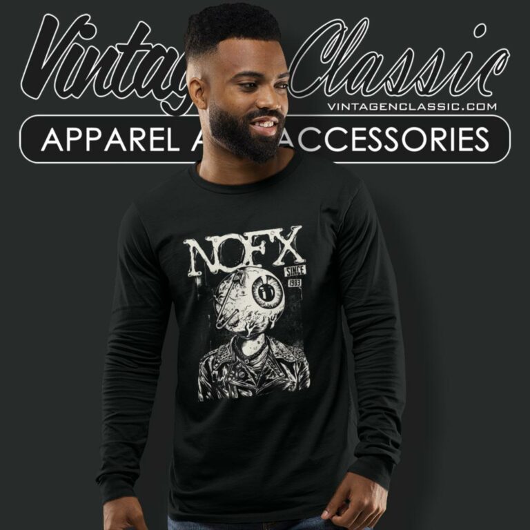 Nofx Stick In My Eye Long Sleeve Tee Nofx Stick In My Eye Long Sleeve Tee