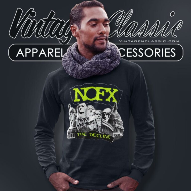 Nofx The Decline Long Sleeve Tee Nofx The Decline Long Sleeve Tee