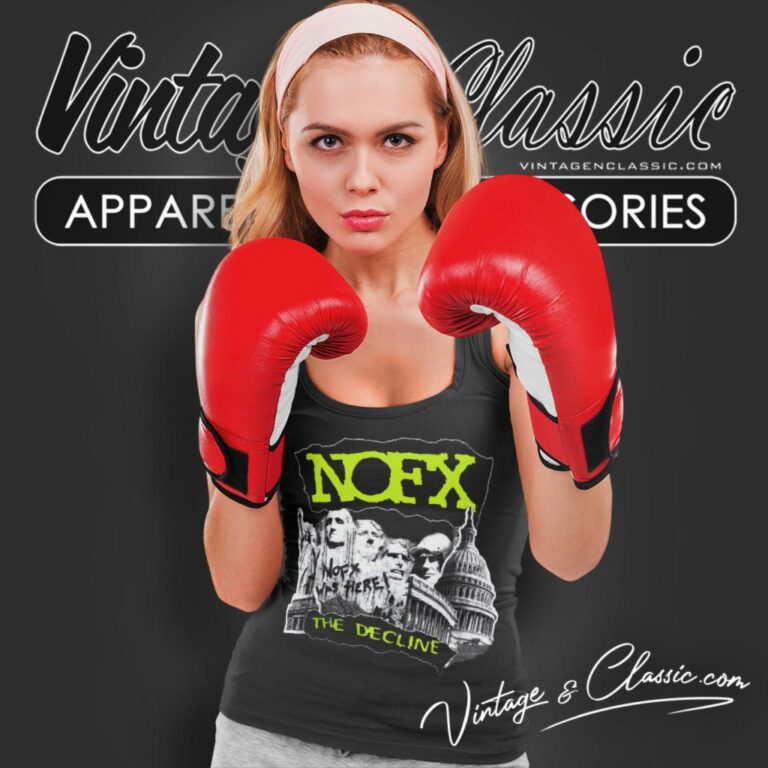 Nofx The Decline Tank Top Racerback Nofx The Decline Tank Top Racerback