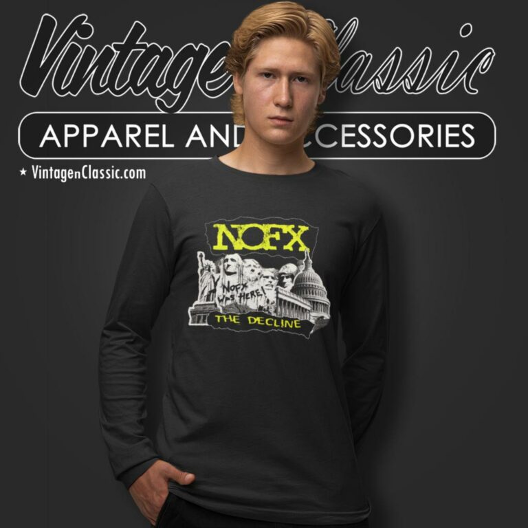 Nofx The Decline Tour Long Sleeve Tee Nofx The Decline Tour Long Sleeve Tee