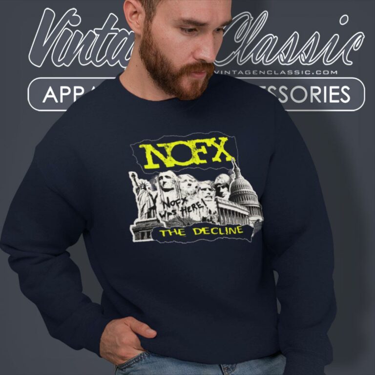 Nofx The Decline Tour Sweatshirt Nofx The Decline Tour Sweatshirt
