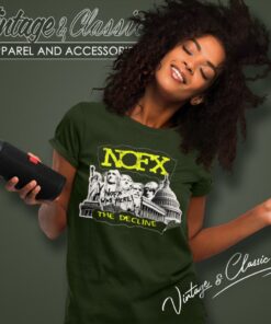 Nofx The Decline Tour Shirt 6 Nofx The Decline Tour Women T Shirt