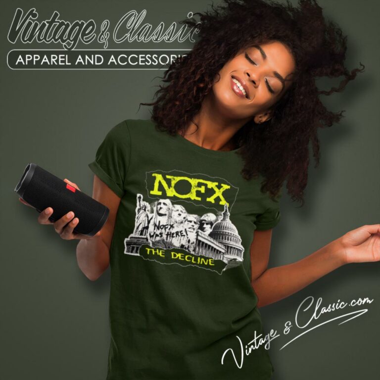 Nofx The Decline Tour Women T Shirt Nofx The Decline Tour Women T Shirt
