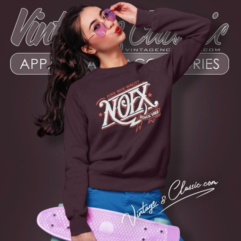 Nofx The Original Punk Sweatshirt Nofx The Original Punk Sweatshirt
