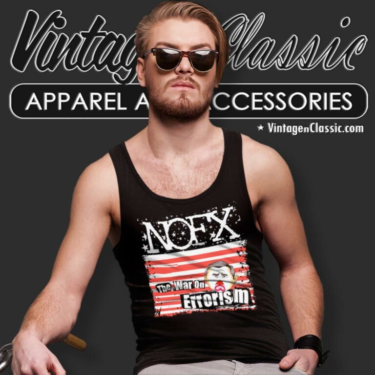 Nofx The War On Errorism Tank Top Racerback Nofx The War On Errorism Tank Top Racerback