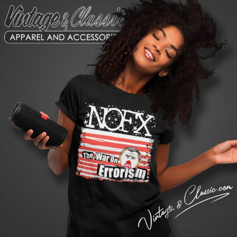 Nofx The War On Errorism Women T Shirt Nofx The War On Errorism Women T Shirt