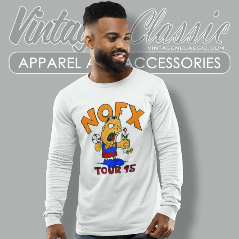 Nofx Tour 1995 Long Sleeve Tee Nofx Tour 1995 Long Sleeve Tee