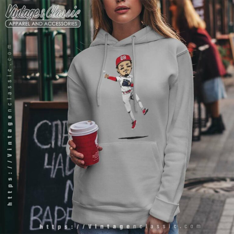 Nolan Arenado Caricature St Louis Cardinals Hoodie Nolan Arenado Caricature St Louis Cardinals Hoodie