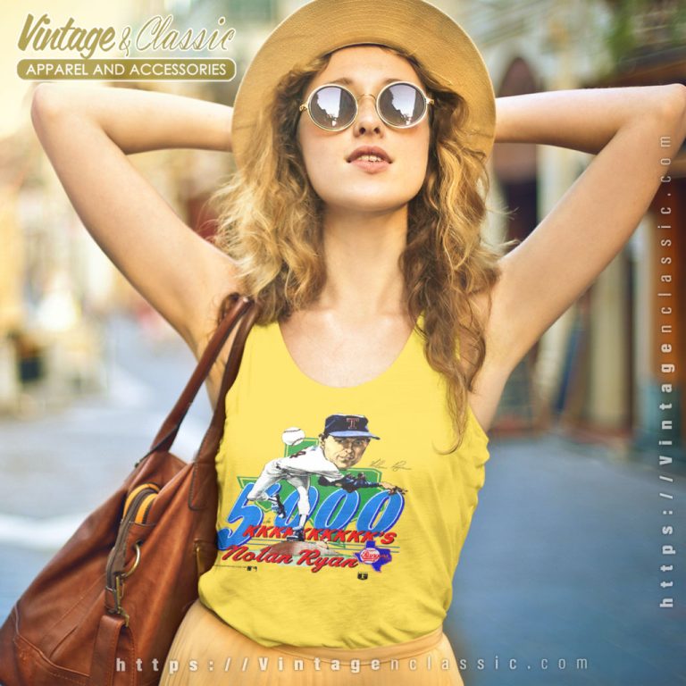 Nolan Ryan Caricature 80s Baseball Mlb Texas Rangers Tank Top Racerback Nolan Ryan Caricature 80s Baseball Mlb Texas Rangers Tank Top Racerback