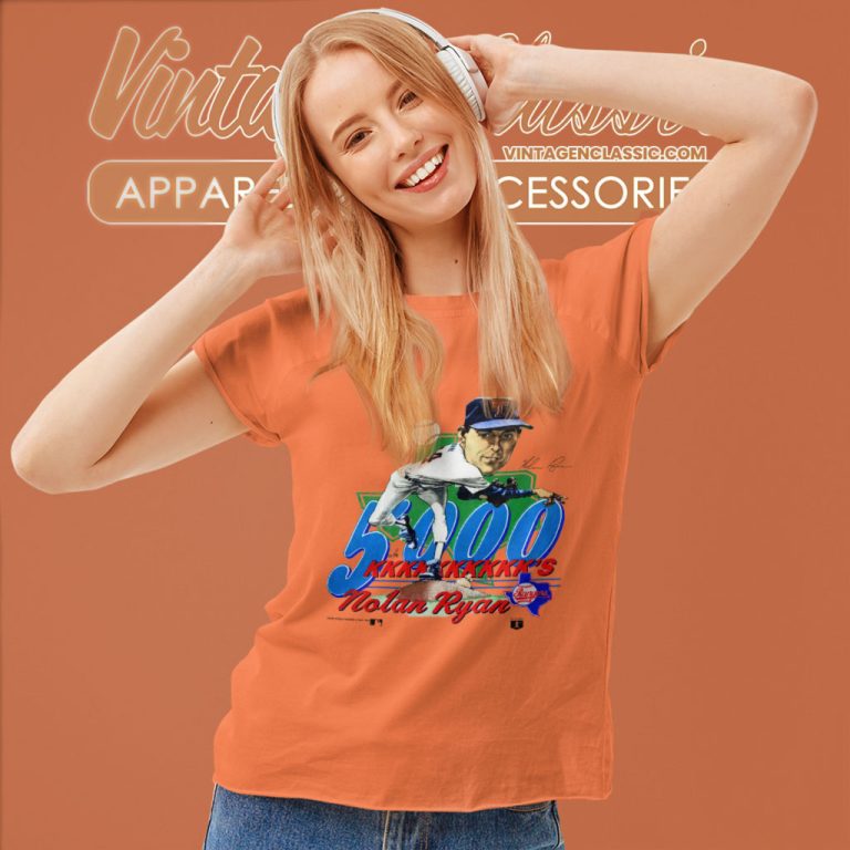 Nolan Ryan Caricature 80s Baseball Mlb Texas Rangers Women T Shirt Nolan Ryan Caricature 80s Baseball Mlb Texas Rangers Women T Shirt