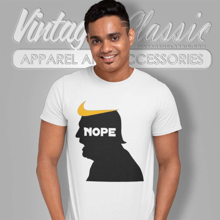 Nope Not Again Nike Logo Inspired T Shirt Nope Not Again Nike Logo Inspired T Shirt