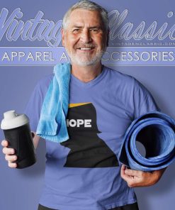 Nope Not Again Nike Logo Inspired V Neck TShirt