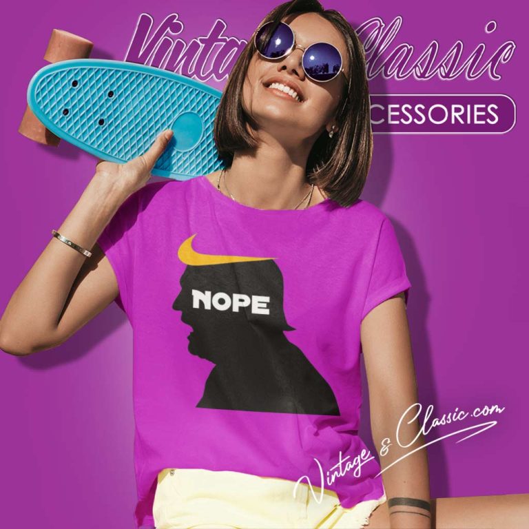 Nope Not Again Nike Logo Inspired Women TShirt Nope Not Again Nike Logo Inspired Women TShirt