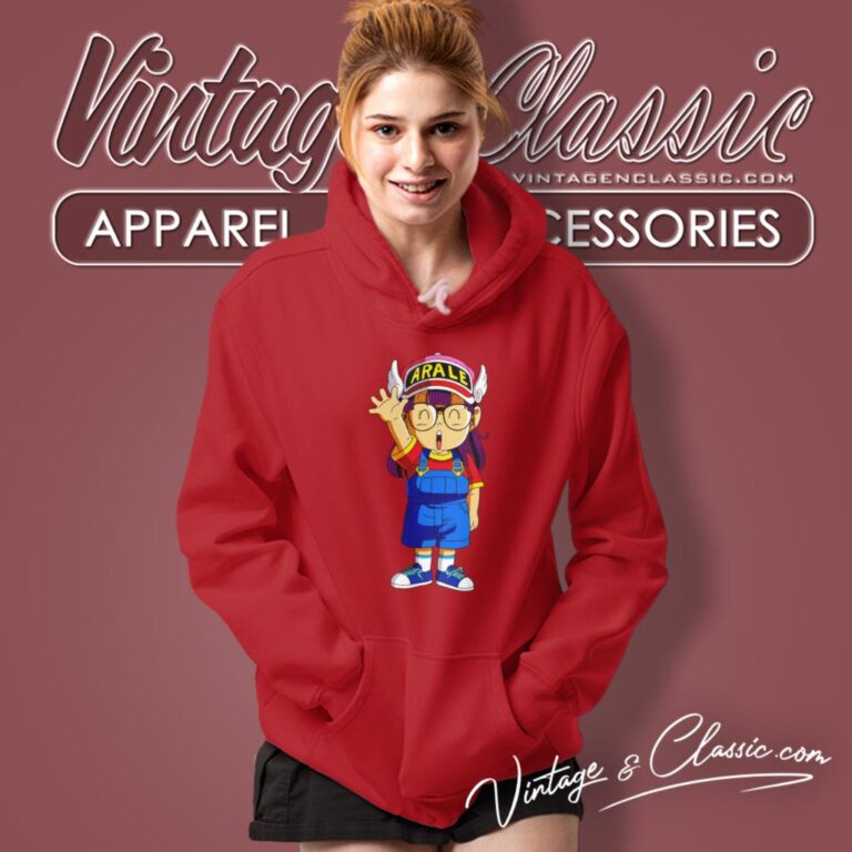 Norimaki Arale Dr Slump Dragon Ball Hoodie Norimaki Arale Dr Slump Dragon Ball Hoodie