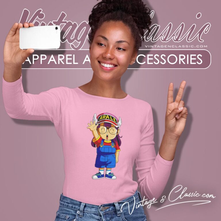 Norimaki Arale Dr Slump Dragon Ball Long Sleeve Tee Norimaki Arale Dr Slump Dragon Ball Long Sleeve Tee