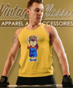Norimaki Arale Dr Slump Dragon Ball Tank Top Racerback