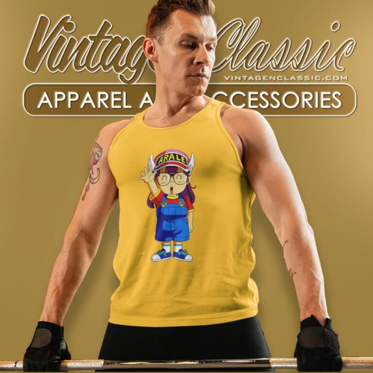Norimaki Arale Dr Slump Dragon Ball Tank Top Racerback Norimaki Arale Dr Slump Dragon Ball Tank Top Racerback