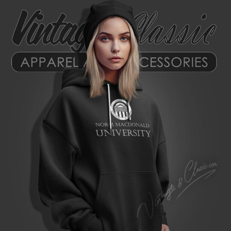 Norm Macdonald University Hoodie Norm Macdonald University Hoodie