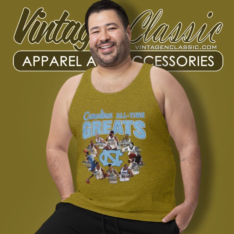 North Carolina Tar Heels All Time Greats Signatures Tank Top Racerback North Carolina Tar Heels All Time Greats Signatures Tank Top Racerback
