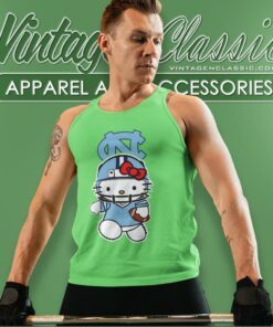 North Carolina Tar Heels Hello Kitty Tank Top Racerback