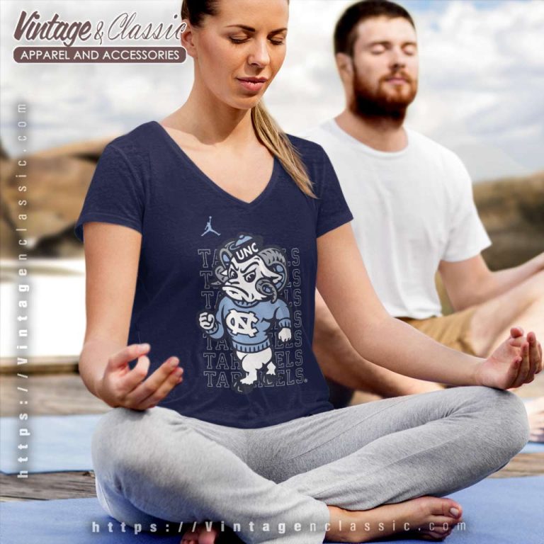North Carolina Tar Heels Jordan V Neck TShirt North Carolina Tar Heels Jordan V Neck TShirt