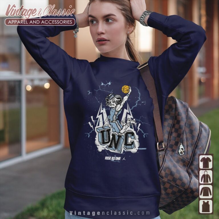 North Carolina Tar Heels UNC Wallpaper Sweatshirt Women North Carolina Tar Heels UNC Wallpaper Sweatshirt Women