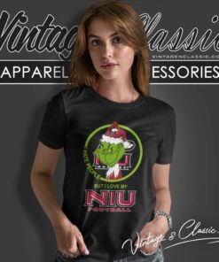 Northern Illinois Huskies Ncaa Christmas Grinch Shirt I Hate People But I Love My Niu 5 Northern Illinois Huskies Ncaa Christmas Grinch Shirt I Hate People But I Love My Niu Women TShirt
