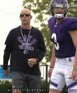 Northwestern Cats Against The World 51 Shirt