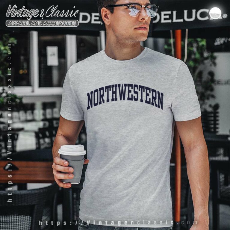 Northwestern University Classic Logo T Shirt Northwestern University Classic Logo T Shirt