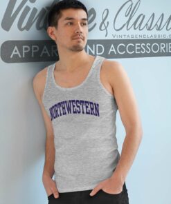 Northwestern University Classic Logo Tank Top Racerback